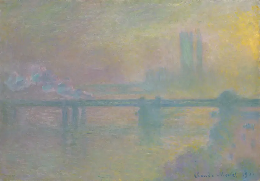 Charing Cross Bridge, London (1901) by Claude Monet